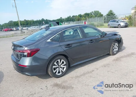 2025 Honda Civic Lx from USA, damaged, VIN 2HGFE2F21SH601191